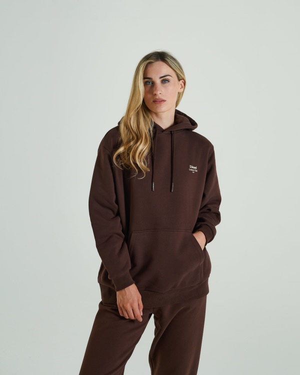 Diesel Dali Hood Deep Coco Brown
