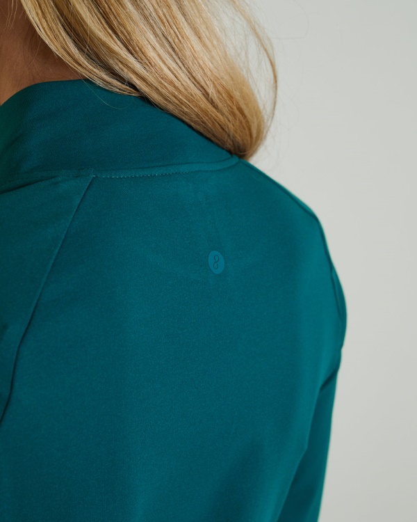 Diesel Empower Zipper Teal Green Green