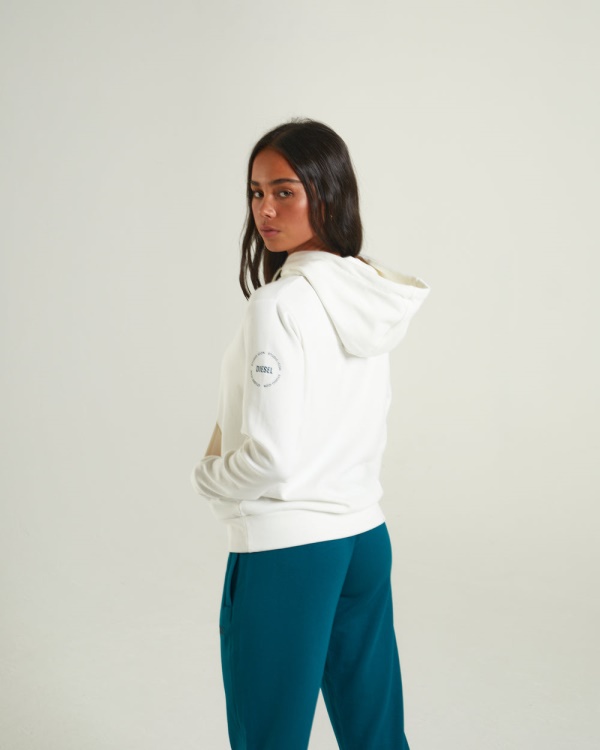 Ivory Diesel Margo Hood Light Ivory