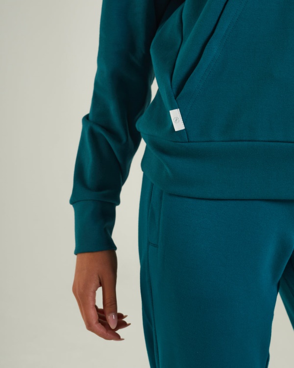 Margo Hood Teal Green Diesel Green