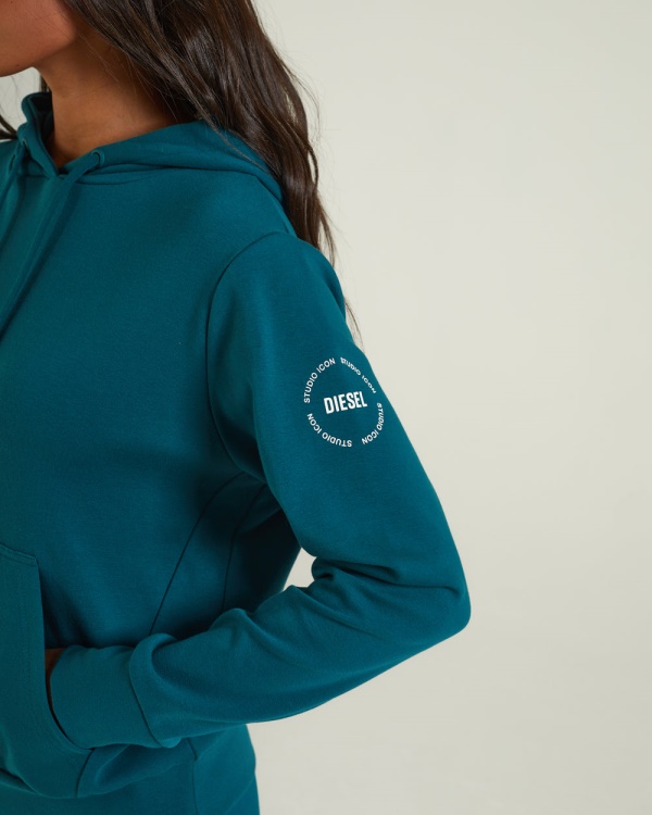 Margo Hood Teal Green Diesel Green