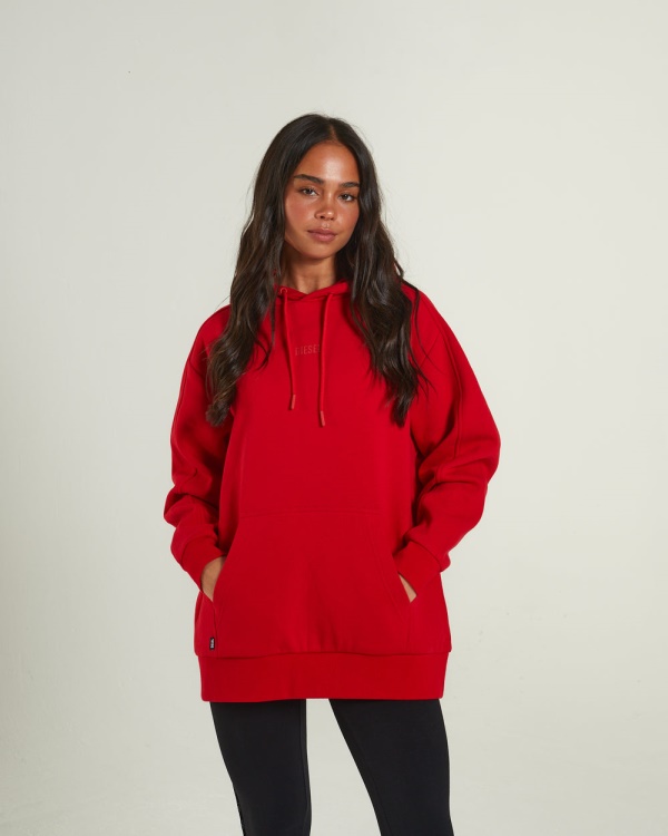 Diesel Jordyn Hood Tango Red