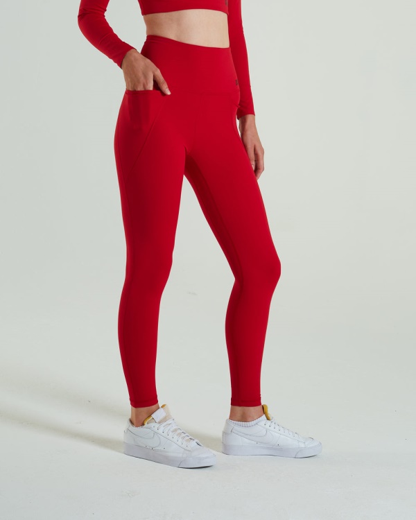 Nicole Active Pant Tango Red Diesel