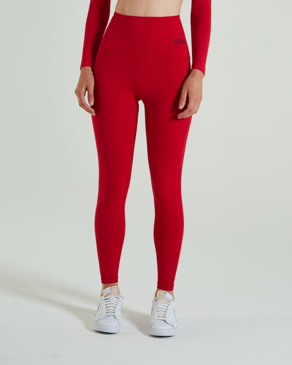 Nicole Active Pant Tango Red Diesel