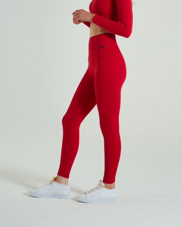 Nicole Active Pant Tango Red Diesel