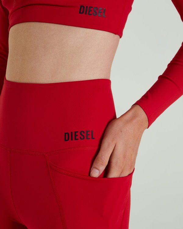 Nicole Active Pant Tango Red Diesel