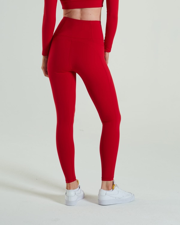 Nicole Active Pant Tango Red Diesel