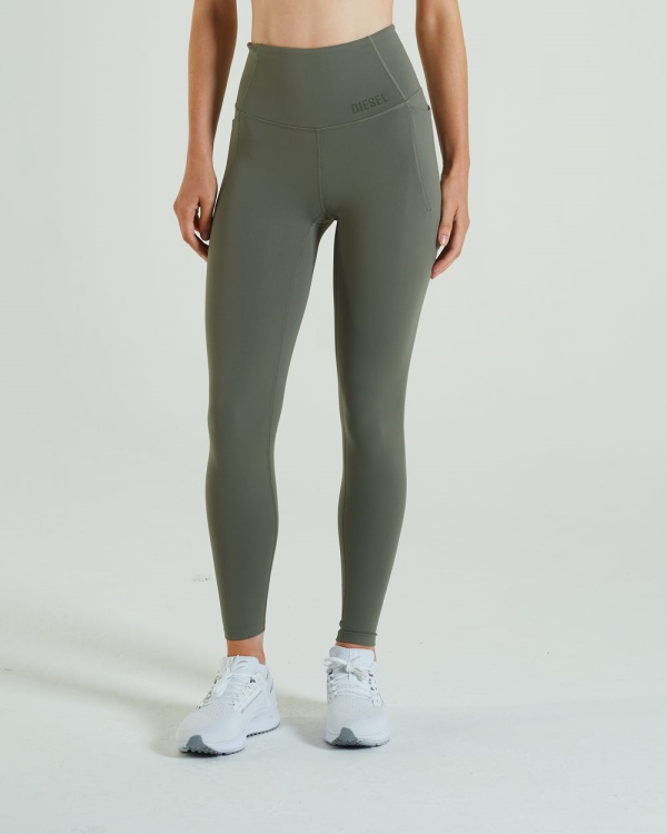 Green Diesel Icon Active Pant Olive Green