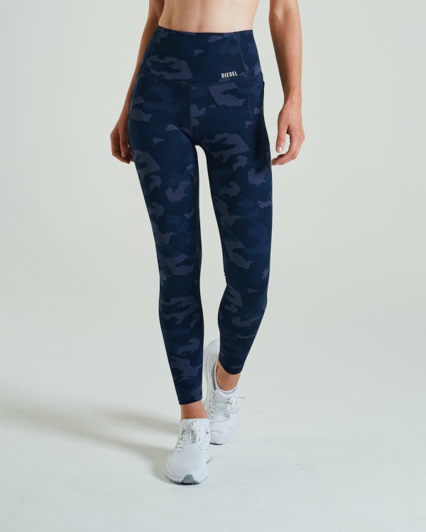 Icon Active Pant Midnight Camo Diesel Navy