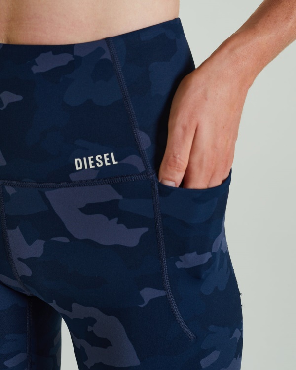 Icon Active Pant Midnight Camo Diesel Navy