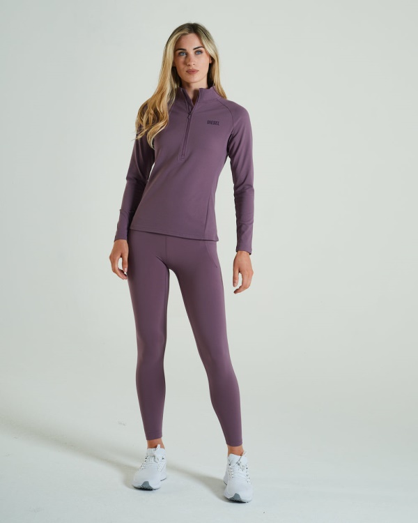 Diesel Icon Active Pant Heather Purple