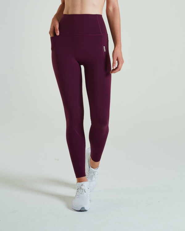 Purple Studio Active Pant Grape Purple Diesel