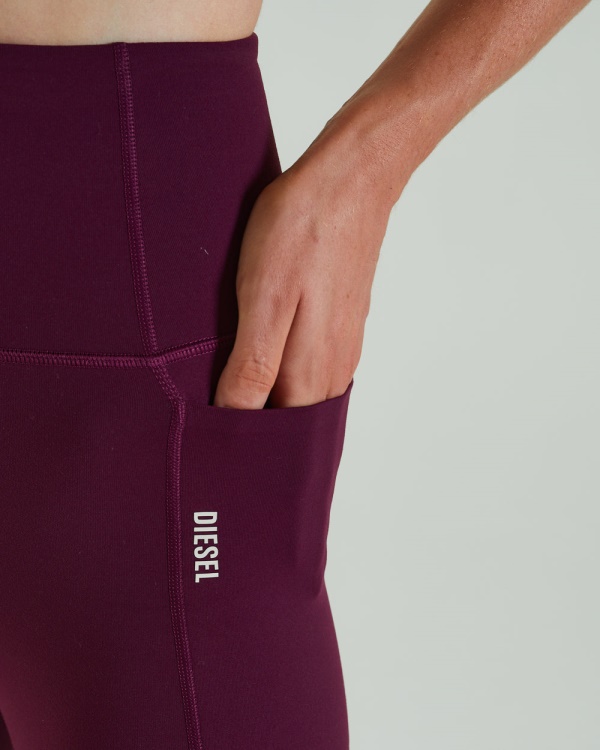 Purple Studio Active Pant Grape Purple Diesel