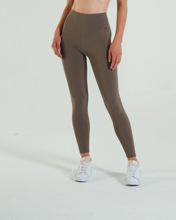 Brown Diesel Zahara Active Pant Taupe