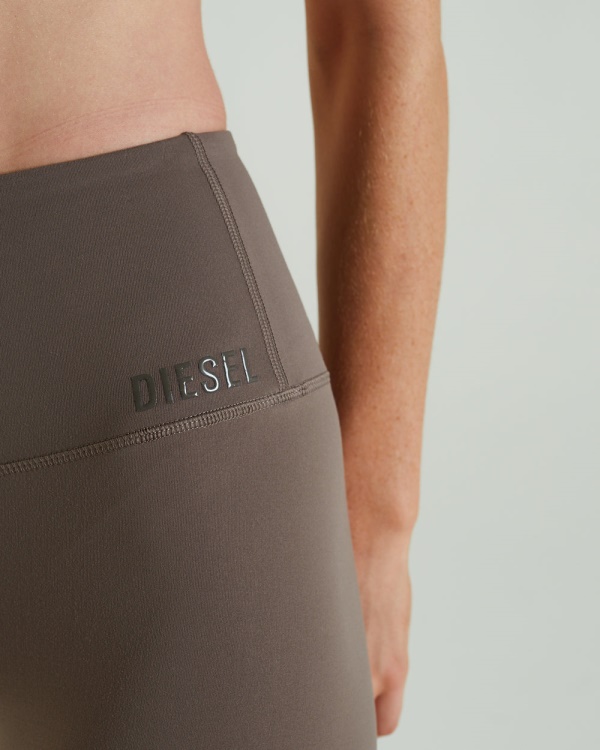 Brown Diesel Zahara Active Pant Taupe
