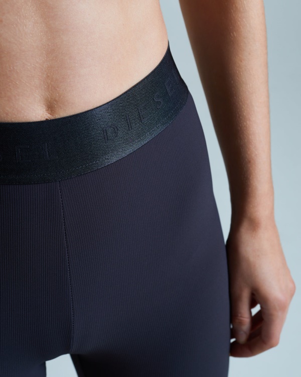 Gianna Leggings Charcoal Black Diesel