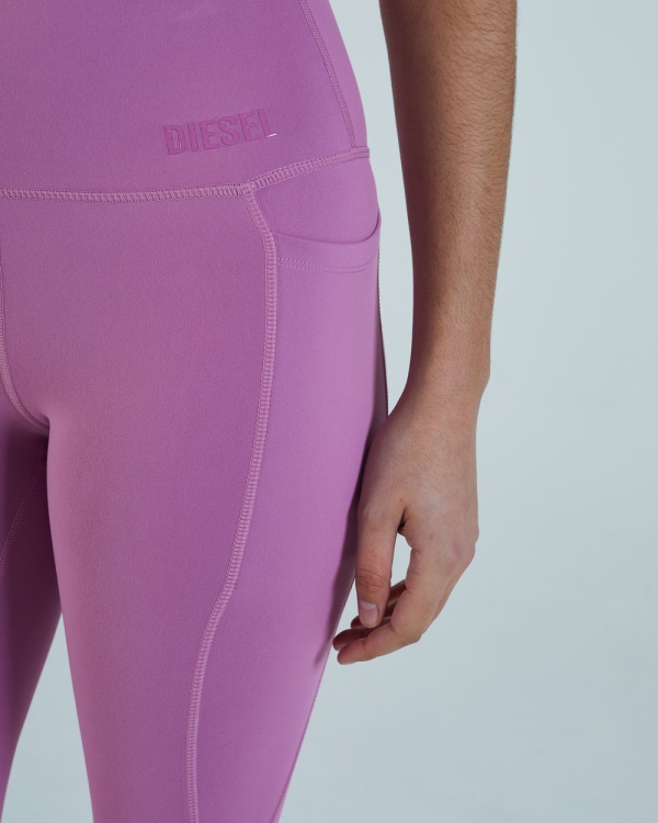 Diesel Paula Active Pant Purple Orchid Pink