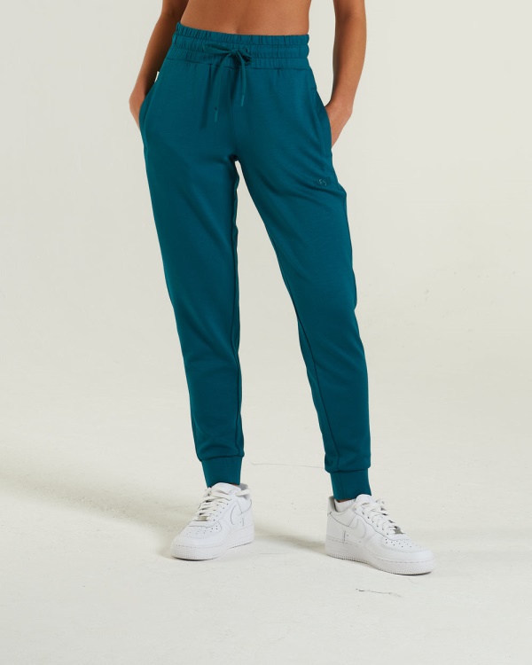 Diesel Kala Track Pant Teal Green Green