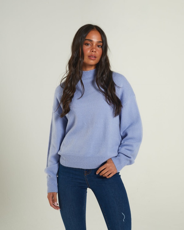 Diesel Suvi Knit Dusky Blue