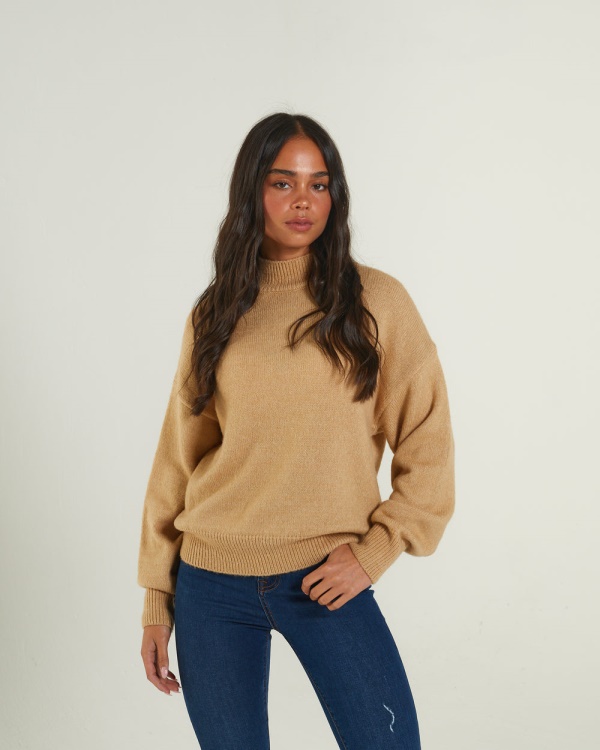 Diesel Suvi Knit Madeira Biscuit Beige