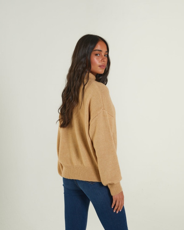 Diesel Suvi Knit Madeira Biscuit Beige