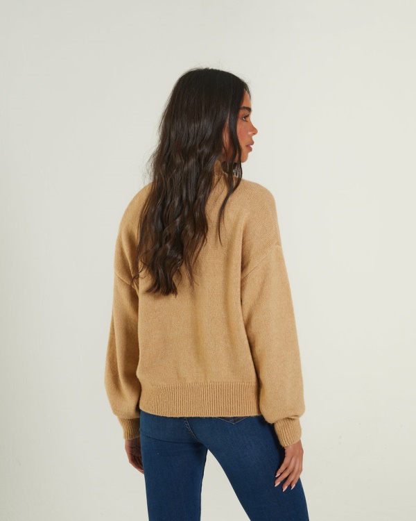 Diesel Suvi Knit Madeira Biscuit Beige