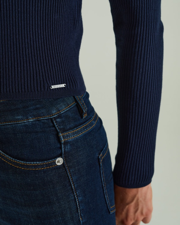 Roslyn Knit Navy Blue Diesel