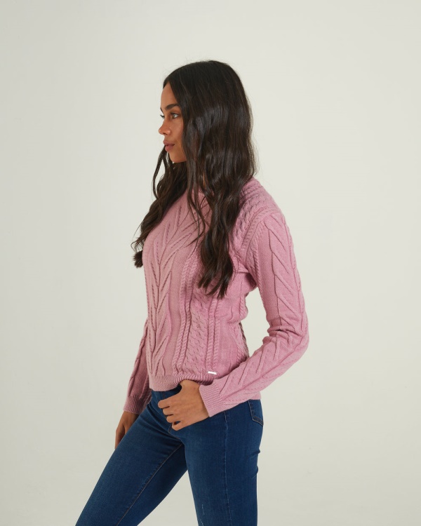 Isabeau Knit Polignac Pink Diesel