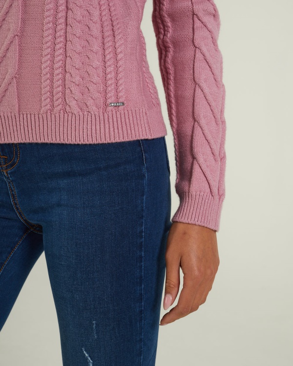 Isabeau Knit Polignac Pink Diesel