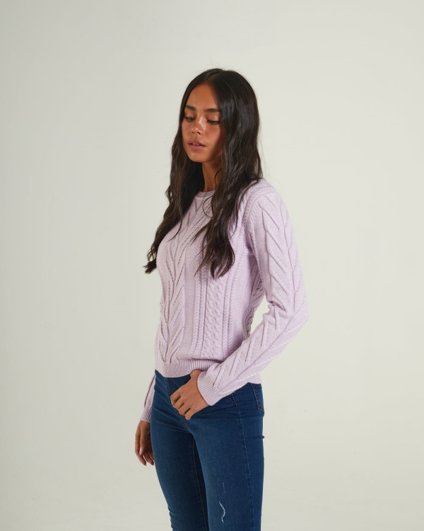 Isabeau Knit Lilac Dream Diesel Purple