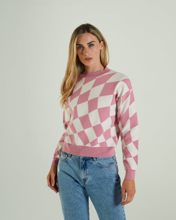 Salma Knit Polignac Pink Diesel