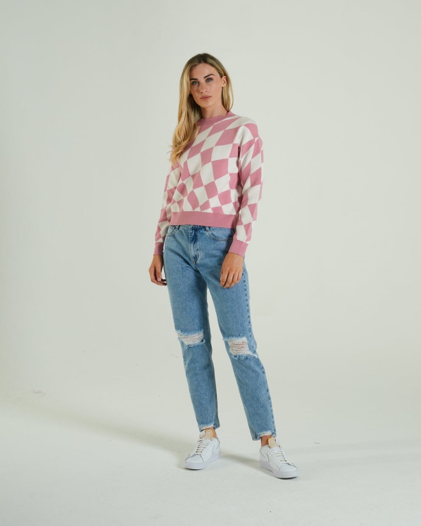 Salma Knit Polignac Pink Diesel