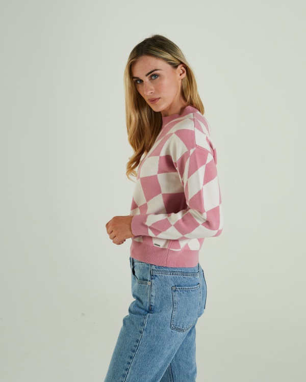 Salma Knit Polignac Pink Diesel