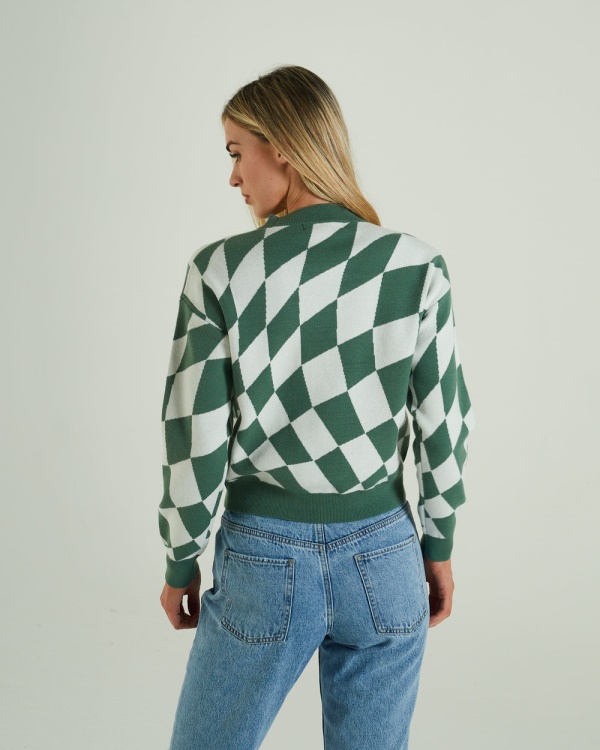 Green Diesel Salma Knit Green Ivy