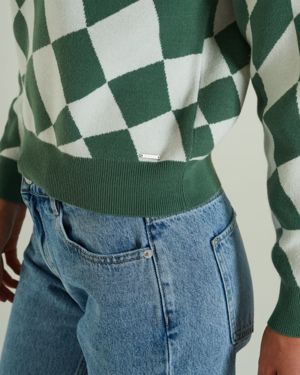 Green Diesel Salma Knit Green Ivy