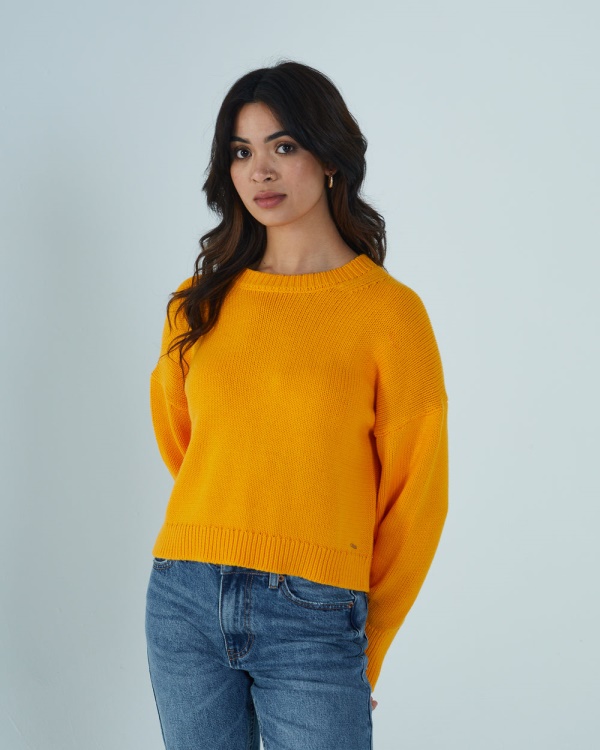 Atlanta Knit Radiant Diesel Yellow