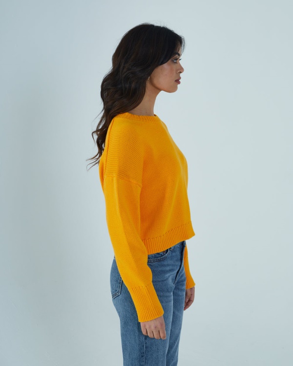 Atlanta Knit Radiant Diesel Yellow