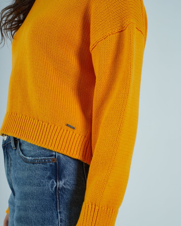 Atlanta Knit Radiant Diesel Yellow