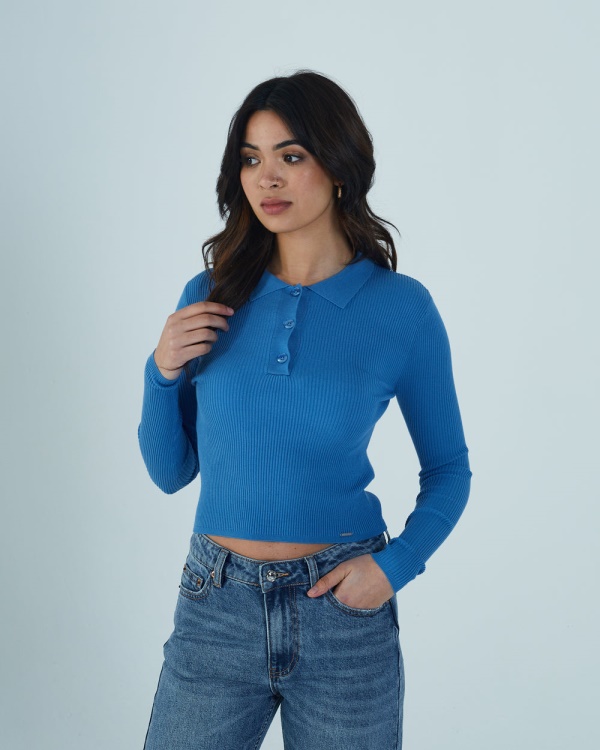 Blue Diesel Cleo Knit Azure