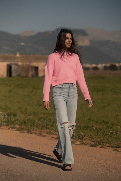 Pink Atlanta Knit Lemonade Diesel