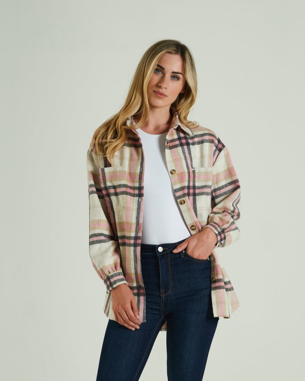 Sue Shirt Polignac Pink Check Diesel