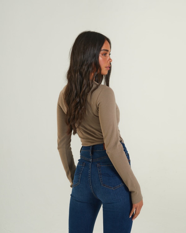 Lorelei Bodysuit Mink Diesel Beige