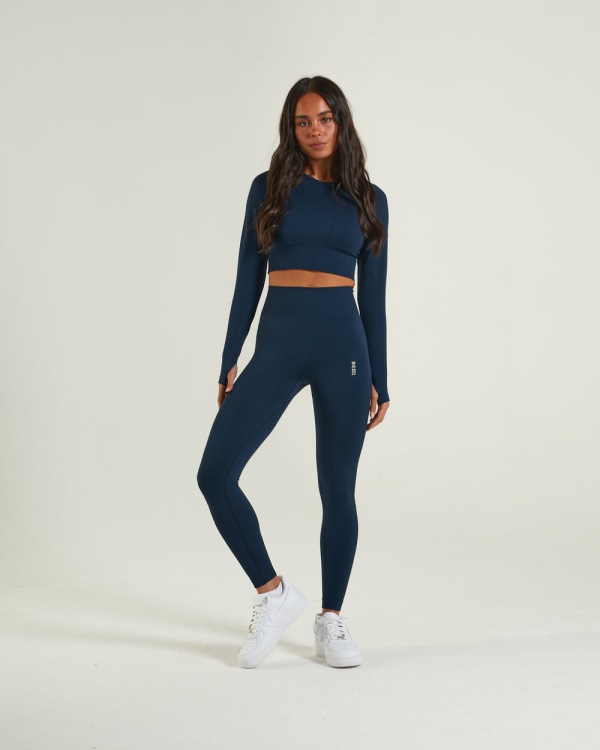 Diesel Harmony Ls Top Blue Navy