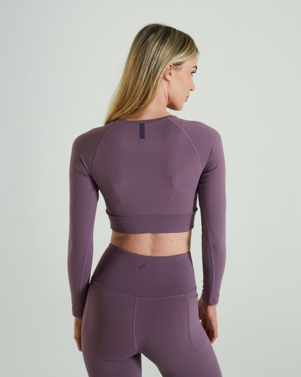 Rapid Ls Top Heather Purple Diesel Purple