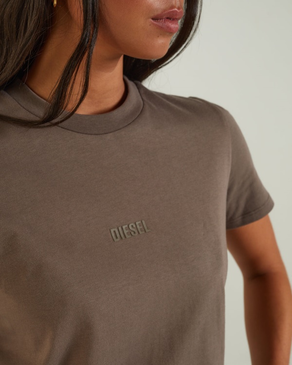 Livia Tee Taupe Diesel Brown