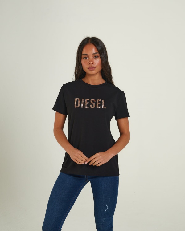 Diesel Mamie T-Shirt Black