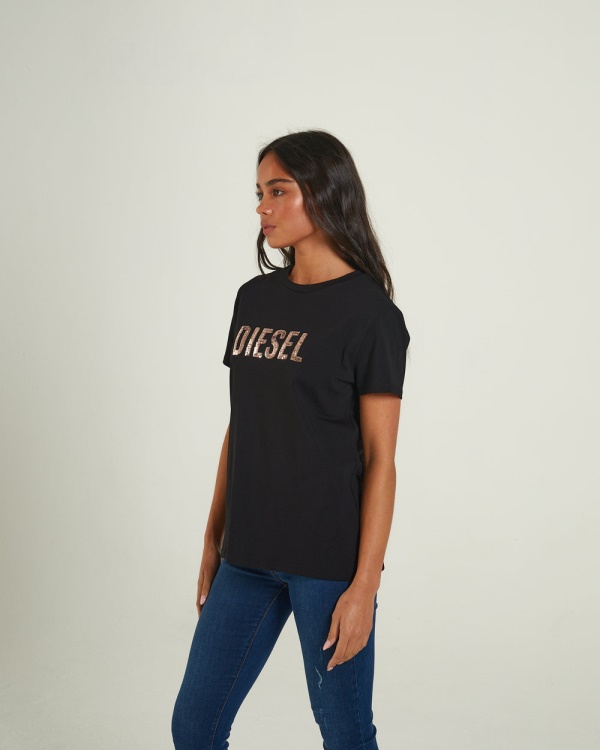 Diesel Mamie T-Shirt Black