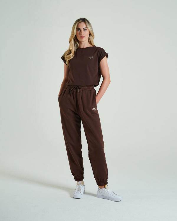 Maya T-Shirt Deep Coco Diesel Brown