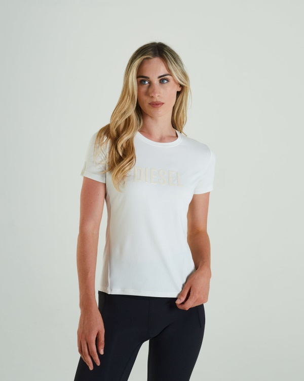 Lift T-Shirt Light Ivory Diesel Ivory