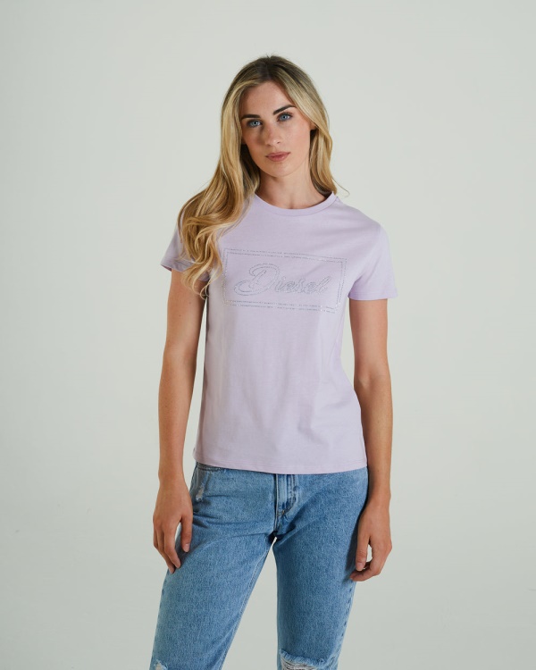 Hattie T-Shirt Lilac Dream Diesel Purple
